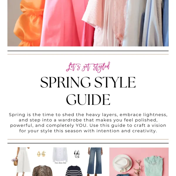 Spring Style Guide.Cover.sheribrasier.com